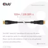 CLUB3D CAC-1394 Ultra High Speed AOC-Kabel 4K120Hz/8K60Hz Unidirektional M/M 100m