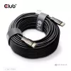 Club 3D HDMI Hybrid AOC Kabel 8K60Hz / 4K120Hz 50 m, HDMI Typ A Stecker–Stecker