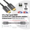 CLUB3D Ultra High Speed HDMI™ Certified AOC Kabel 4K120Hz/8K60Hz Unidirektional M/M 10m
