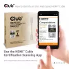CLUB3D Ultra High Speed HDMI™ Certified AOC Kabel 4K120Hz/8K60Hz Unidirektional M/M 15m
