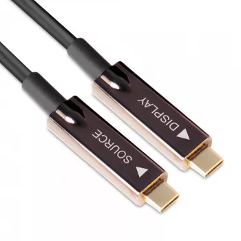 CLUB3D USB Gen 2 Type C Active Optical Kabel A/V Unidirektional M/M 20 m