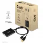 CLUB3D Mini DisplayPort auf Dual Link DVI, HDCP OFF Version für Apple Cinema Displays Aktiver Adapter