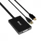 Aktiver Adapter MiniDisplayPort 1.2a auf Dual Link DVI-D CLUB3D CAC-1130