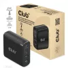 CLUB3D Reiseladegerät 100W GaN-Technologie, vier Anschlüsse USB Typ-A(2x) und -C(2x), Power Delivery(PD) 3.0 Unterstützung