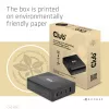 CLUB3D Reiseladegerät 132W GaN-Technologie, vier Ports USB Typ-A und -C, Power Delivery (PD) 3.0 Unterstützung