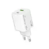 MediaRange MRMA113-2 USB-C 45W AC Indoor-Ladegerät für Smartphone und Tablet, Weiß, Eingang 100–240 V