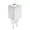 MediaRange MRMA113-2 USB-C 45W AC Indoor-Ladegerät für Smartphone und Tablet, Weiß, Eingang 100–240 V