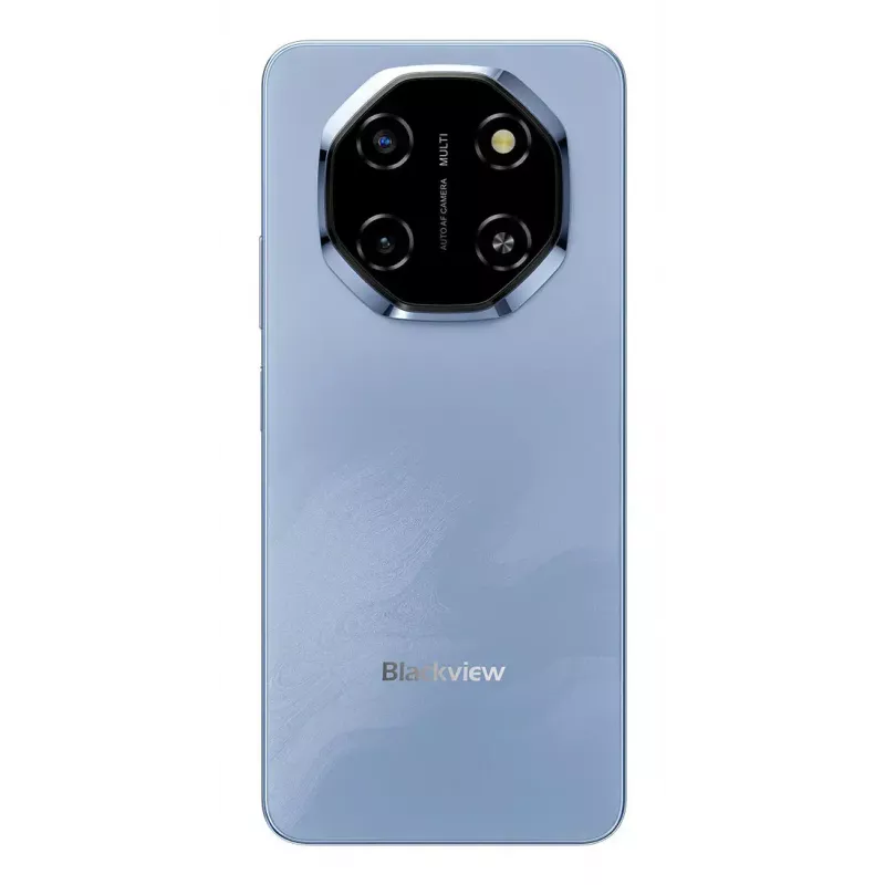 Smartphone BLACKVIEW SHARK 6 — 6,88 Zoll (17,5 cm), Unisoc T8100 2 GHz, 4 GB RAM, 128 GB, 16 MP Dual-Rückkamera, 5000 mAh, Android 15, Hybrid Dual SIM, Blau