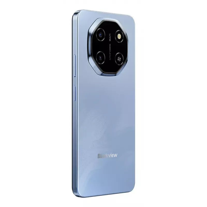 Smartphone BLACKVIEW SHARK 6 — 6,88 Zoll (17,5 cm), Unisoc T8100 2 GHz, 4 GB RAM, 128 GB, 16 MP Dual-Rückkamera, 5000 mAh, Android 15, Hybrid Dual SIM, Blau