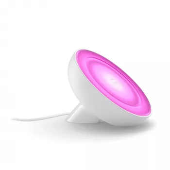 Philips Hue White and Colour Ambience Bloom Tischleuchte, Intelligente Tischleuchte, ZigBee, Weiß, Integrierte LED, Metall, Nicht austauschbare(s) Leuchtmittel