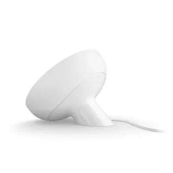 Philips Hue White and Colour Ambience Bloom Tischleuchte, Intelligente Tischleuchte, ZigBee, Weiß, Integrierte LED, Metall, Nicht austauschbare(s) Leuchtmittel