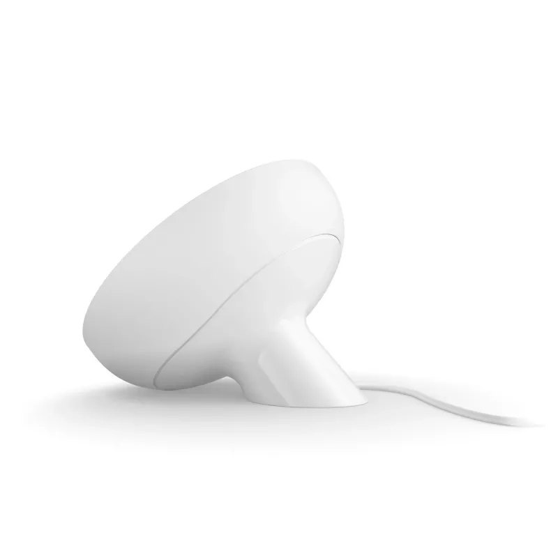 Philips Hue White and Colour Ambience Bloom Tischleuchte, Intelligente Tischleuchte, ZigBee, Weiß, Integrierte LED, Metall, Nicht austauschbare(s) Leuchtmittel