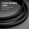 Audio-Adapterkabel Vention 2×3,5 mm Stecker auf 4‑polige 3,5 mm Buchse, 0,3 m, schwarz