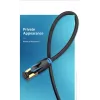Vention Cat.8 SFTP Patchkabel 0,5 m Schwarz RJ-45 Goldbeschichtung
