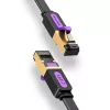 Netzwerkkabel Vention Flach Cat.7 Patchkabel 3M Schwarz