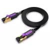 Netzwerkkabel Vention Flach Cat.7 Patchkabel 3M Schwarz