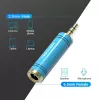 Vention 3,5-mm-Klinkenstecker auf 6,5-mm-Klinkenbuchse Audio-Adapter, blau, Metallausführung