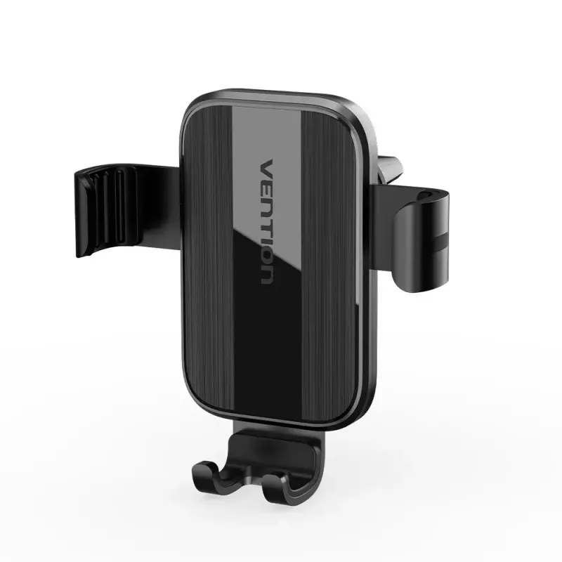 Kfz-Lüftungshalterung Vention KCTB0 — passiver Auto-Klemmhalter für 4,7–7,2 Zoll Handys, schwarz, ABS/TPU, 117,6×73×84,3 mm