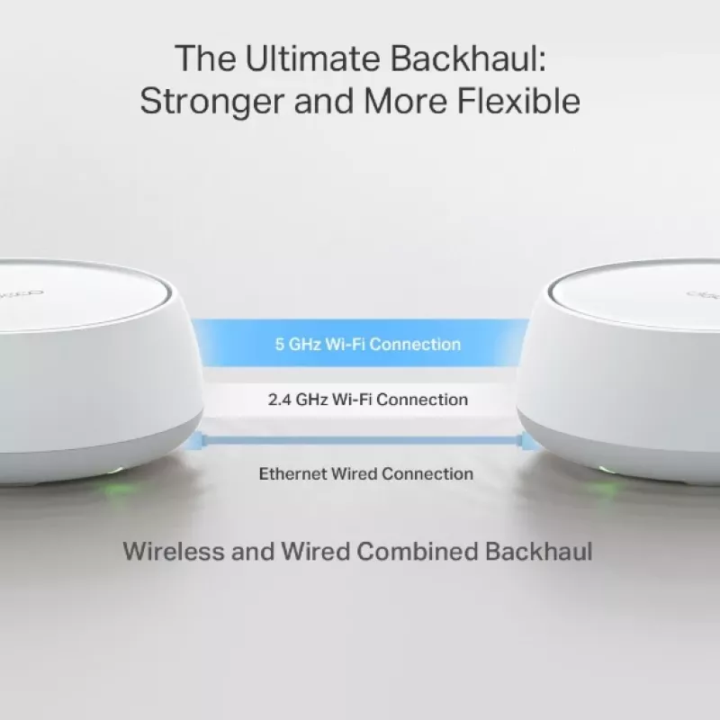 TP-Link DECO BE22(1-PACK) Mesh-WLAN-System Dualband (2,4 GHz / 5 GHz) Wi-Fi 7 (802.11be) Weiß 2 Interne