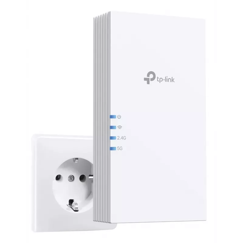 TP-Link RE220BE WLAN-Repeater — Dualband 2,4/5 GHz, 802.11ac, 2 externe Antennen, 100–240 V Eingang