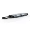 USB-Typ-C-Hub TP-Link UH7021C — HDMI, USB 3.2 Gen1, USB 2.0, SD/microSD, 5000 Mbit/s, Aluminium Schwarz