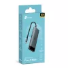 USB-Typ-C-Hub TP-Link UH7021C — HDMI, USB 3.2 Gen1, USB 2.0, SD/microSD, 5000 Mbit/s, Aluminium Schwarz