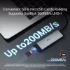 USB-Typ-C-Hub TP-Link UH7021C — HDMI, USB 3.2 Gen1, USB 2.0, SD/microSD, 5000 Mbit/s, Aluminium Schwarz