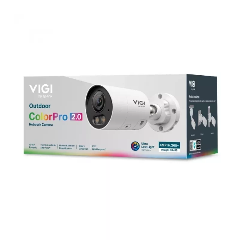 TP-Link InSight S345S Bullet IP-Überwachungskamera Außenbereich 2688 x 1520 Pixel Decke/Wand/Stange