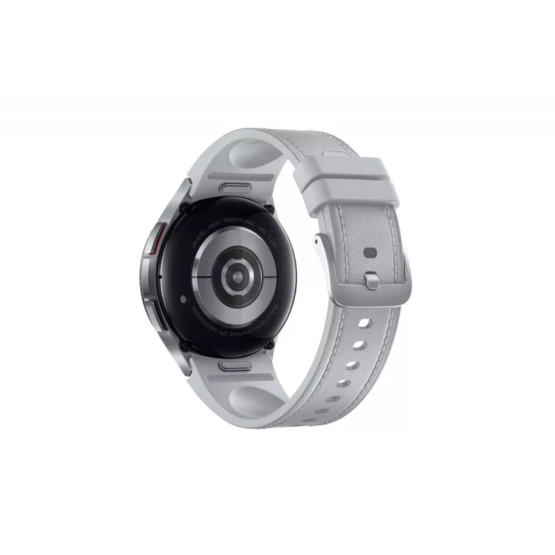 Samsung Galaxy Watch6 Classic 43 mm Digital Touchscreen Silber