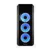 PC-Gehäuse CHIEFTEC Scorpion 3 GL-03B-OP — Tower ATX/Micro-ATX/Mini-ITX, gehärtetes Glas, 3×120 mm Frontlüfter