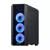 PC-Gehäuse CHIEFTEC Scorpion 3 GL-03B-OP — Tower ATX/Micro-ATX/Mini-ITX, gehärtetes Glas, 3×120 mm Frontlüfter