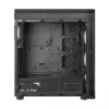 PC-Gehäuse CHIEFTEC Scorpion 3 GL-03B-OP — Tower ATX/Micro-ATX/Mini-ITX, gehärtetes Glas, 3×120 mm Frontlüfter