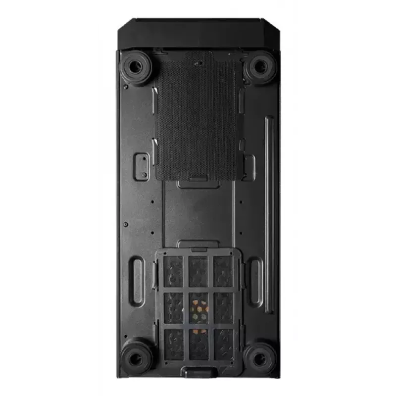 PC Midi-Tower-Gehäuse CHIEFTEC SCORPION 3 GL-03B-UC-OP – schwarz, gehärtetes Glas, ATX/Micro-ATX, 3x120mm Front- + 1x120mm Hecklüfter