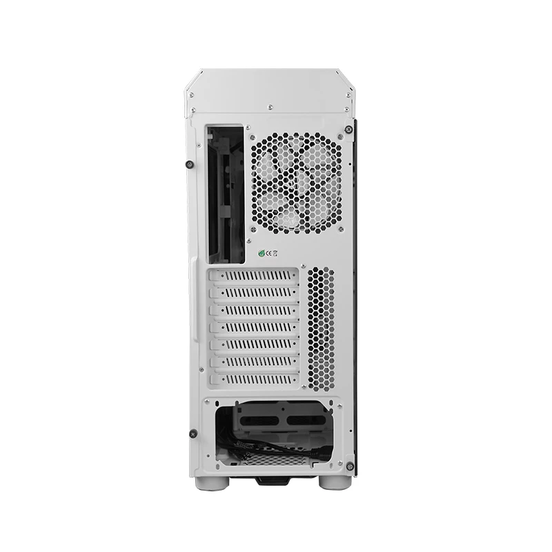 Chieftec GL-03W-OP Computergehäuse Midi Tower Weiß
