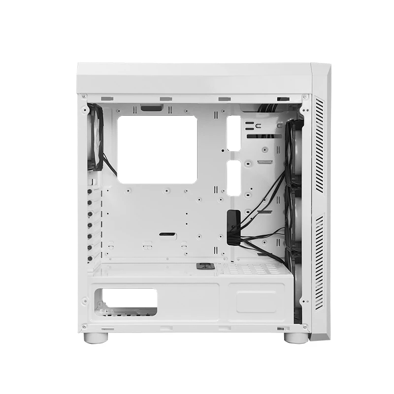 Chieftec GL-03W-OP Computergehäuse Midi Tower Weiß