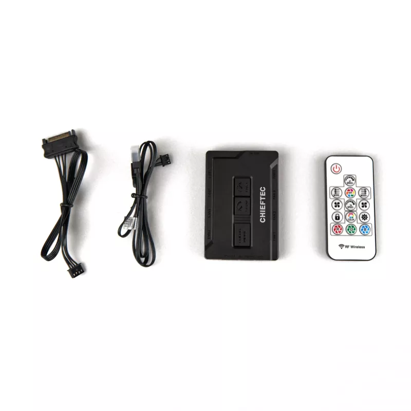 Chieftec GL-03W-OP Computergehäuse Midi Tower Weiß