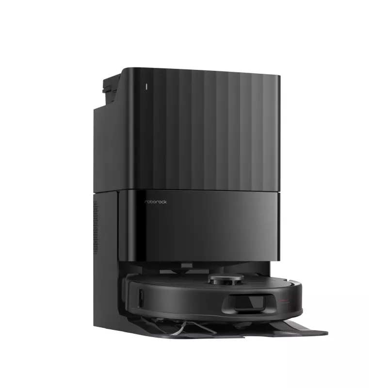 Roborock Staubsaugerroboter Q Revo L — runder Roboter mit Staubbeutel, 0,33 l Staubkapazität, 2,7 l Basis, 180 min Laufzeit, 5200 mAh, schwarz
