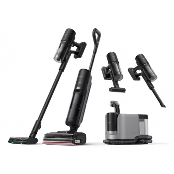 Dreame H15 Mix 2-in-1 Akku-Staubsauger Batterie Trocken&Nass Beutellos 400 W Schwarz 5 Ah