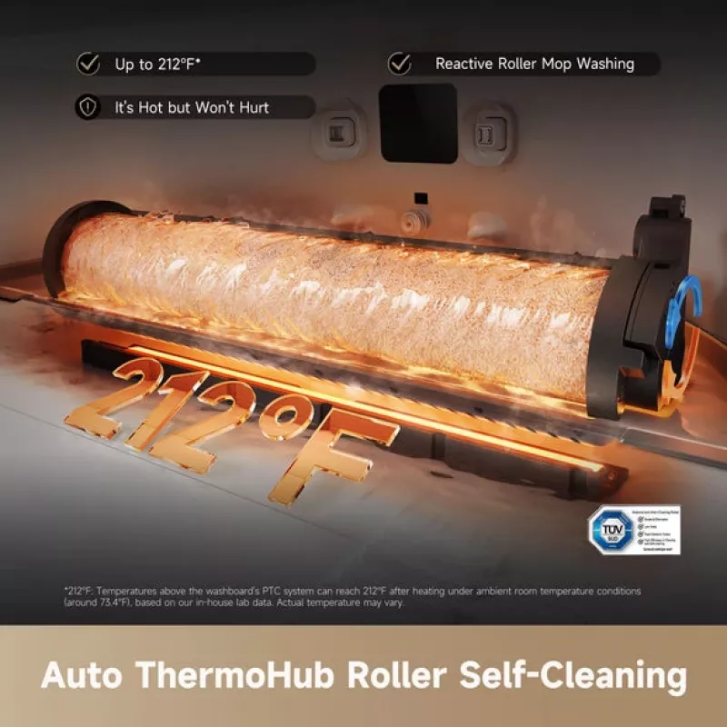 Saugroboter Dreame Aqua10 Ultra Roller Complete weiß