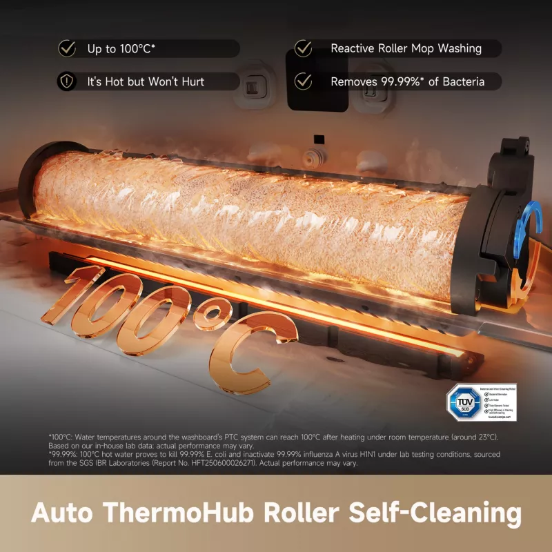 Saugroboter Dreame Aqua10 Ultra Roller Complete weiß