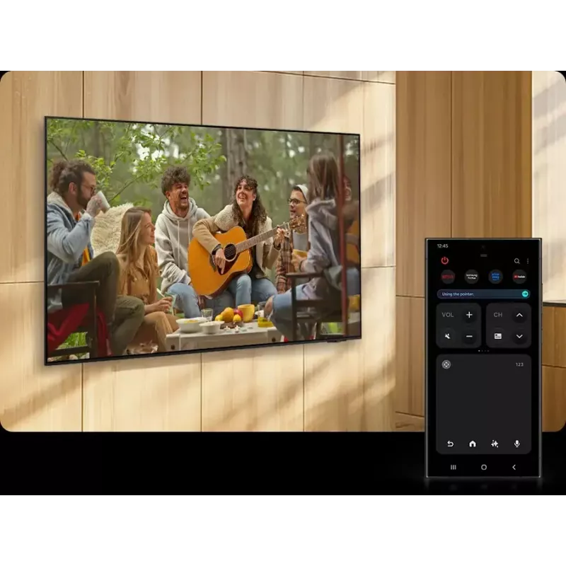 Fernseher Samsung 65 Zoll Neo QLED QN85F 4K UHD — 65 Zoll (163 cm), Neo QLED, 3840×2160, Tizen, Silber