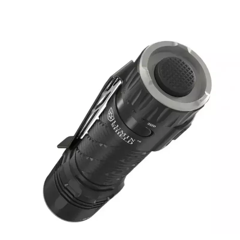 Handtaschenlampe Nitecore EDC35, 40 LEDs, 6000 mAh, IP68, Aluminium/Edelstahl, 171 g, schwarz