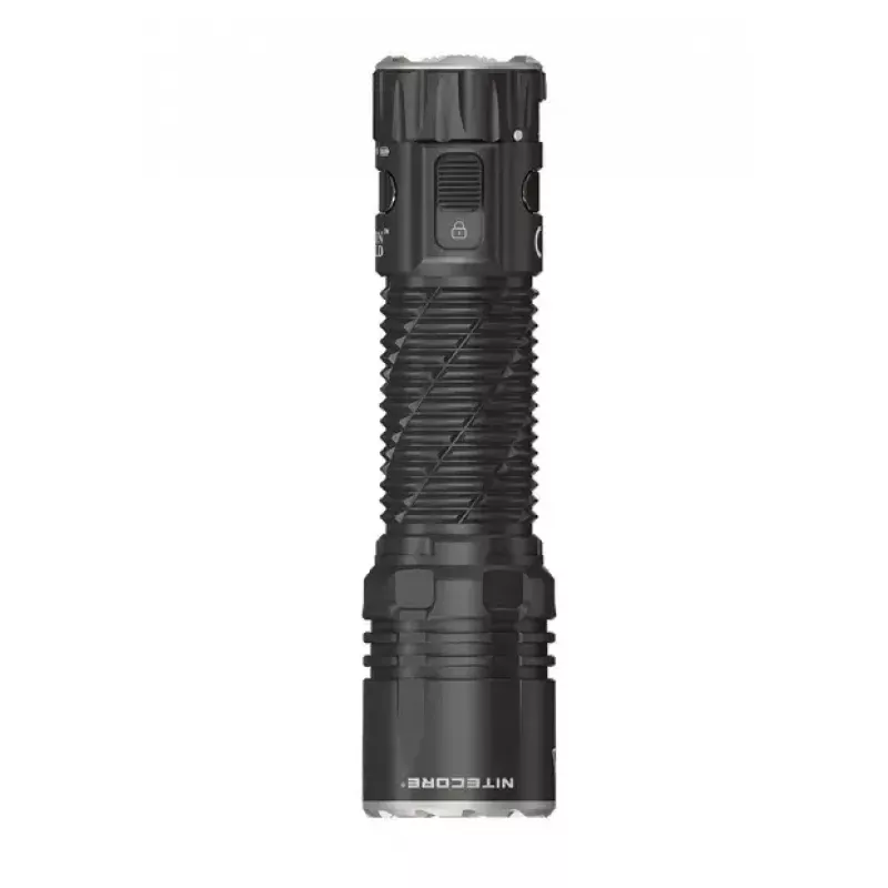 Handtaschenlampe Nitecore EDC35, 40 LEDs, 6000 mAh, IP68, Aluminium/Edelstahl, 171 g, schwarz