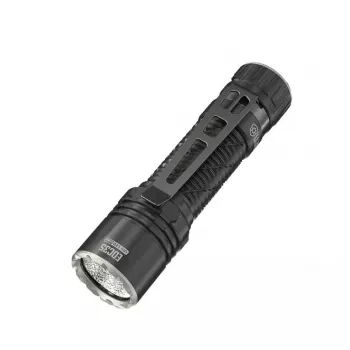 Handtaschenlampe Nitecore EDC35, 40 LEDs, 6000 mAh, IP68, Aluminium/Edelstahl, 171 g, schwarz
