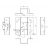 Deckenhalterung Multibrackets M Universal Projector 200 mit Feineinstellung