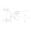 Multibrackets M Universal Projektor-Deckenhalterung 1600-3000 mit Feineinstellung