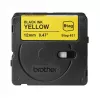 Beschriftungsband Brother BTAG-631 Schwarz auf Gelb 1,2 cm 4 m