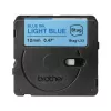 Beschriftungsband Brother BTAG-L33 Blau auf Hellblau 1,2 cm 4 m