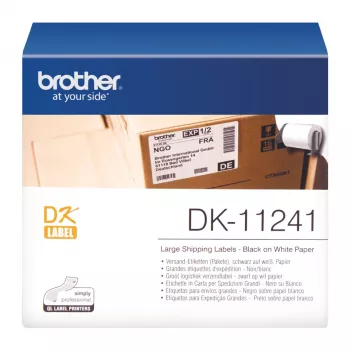 Brother DK-11241 Druckeretikett Weiß