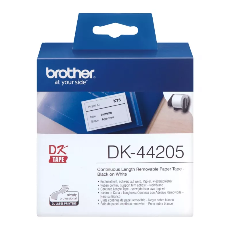 Entfernbare Papierband Brother DK44205